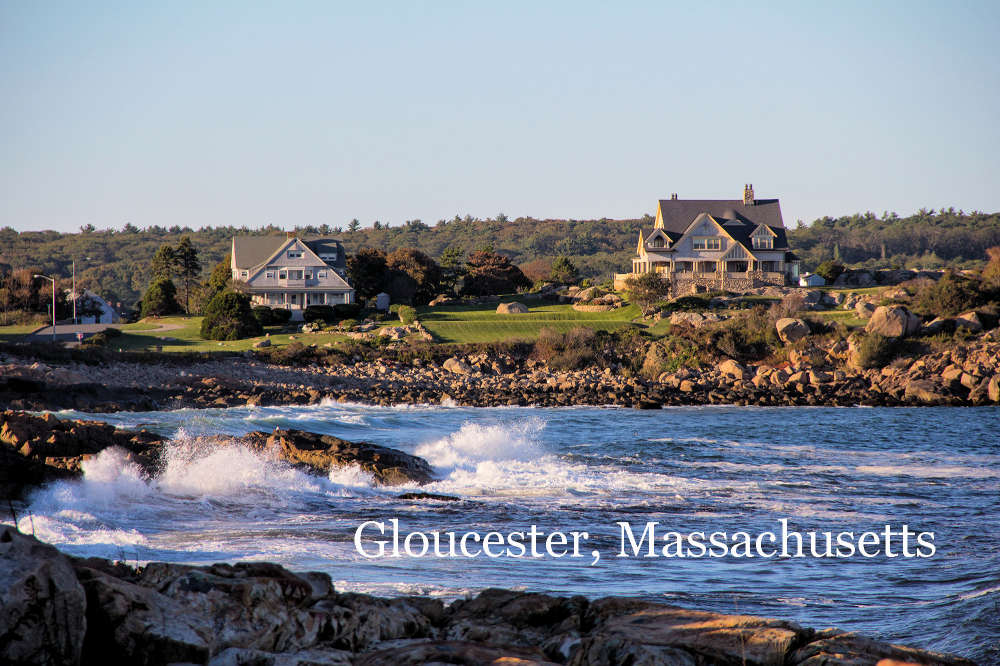 Beautiful view of Gloucester, Massachusetts
